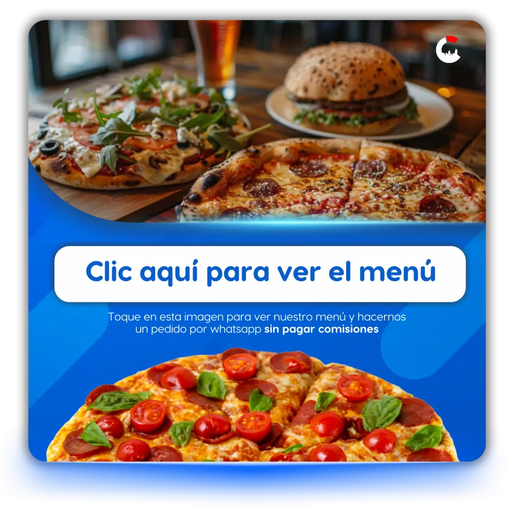 Ver menú y comprar por WhatsApp